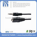 3.5mm male female stereo extension cable 5ft black